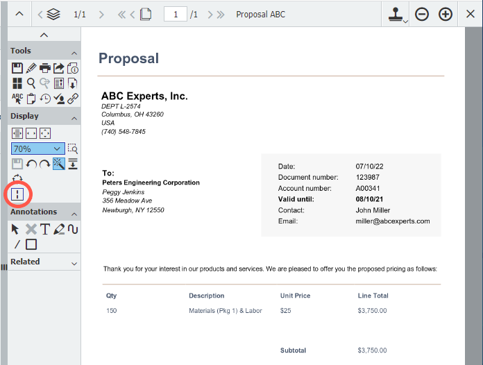 Stemeple einblenden EN